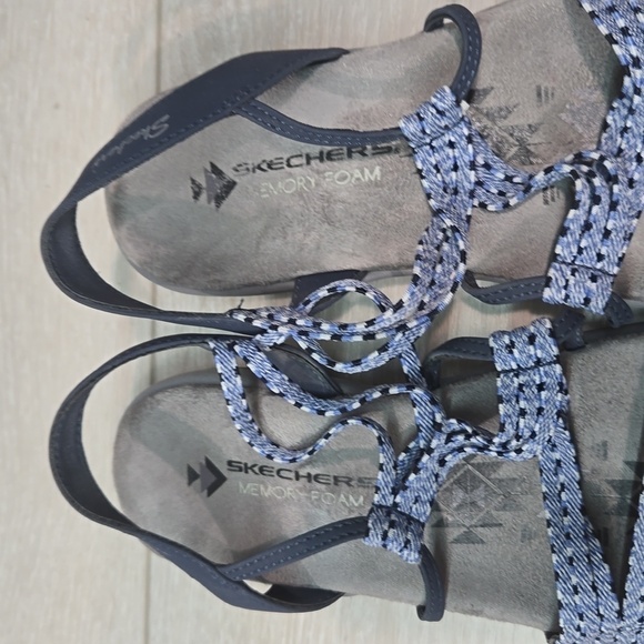 Skechers Women Reggae Slim Outdoor Sandals Flats shoes sz 8 - Picture 6 of 12